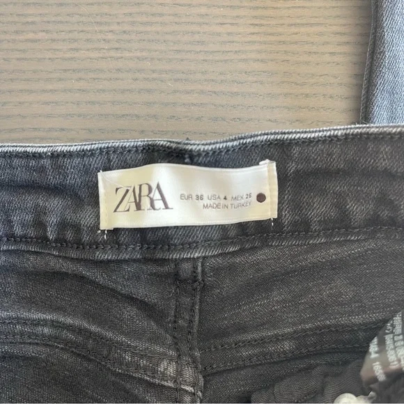 Zara Black Skinny Jeans - Picture 3 of 3